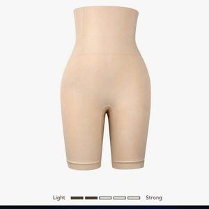 Joyshaper Tummy Control Thigh Slimmer Shorts (M) Beige